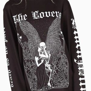 BlackMilk THE LOVERS LONG SLEEVE OVERSIZED BFT - LIMITED